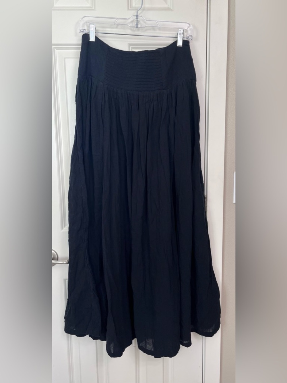 Free People Maxi Skirt (L) and Cropped Long Sleeve Top (L) Set NWOT - Picture 5 of 6